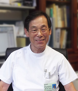 鹿島病院院長 清水 保孝